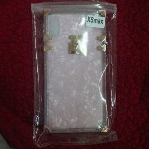 Pink marble luxury phone case